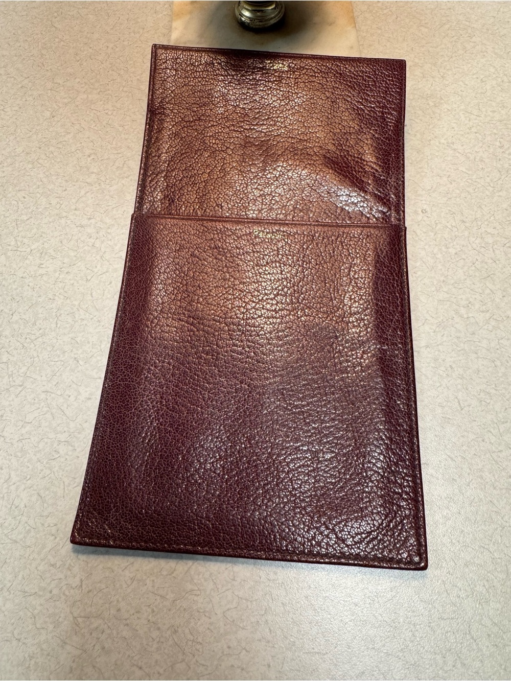 Berman Leather Passport/Ticket Holder